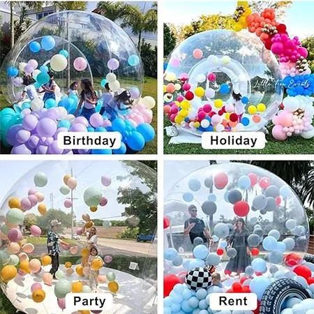 Party Event Decoration Inflatable Clear Bubble House Camping Tent